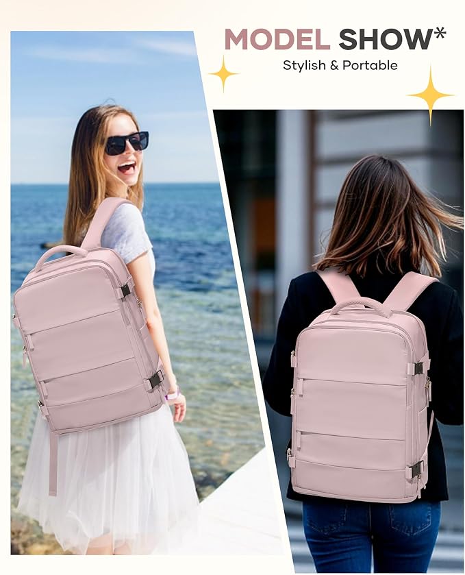 coofay Travel Backpack For Women Men Airline Approved Carry On Backpack Flight Approved Waterproof Sports Backpack Casual Daypack Small Hiking Backpacks - Image 3