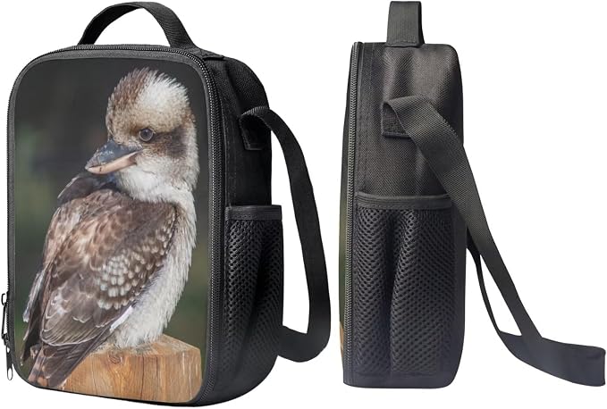 Girls Boys School Backpack with Lunch Box Pencil Case Comfy Padded Lightweight Kookaburra Backpack Set Kids Cute Bookbag Insulated Lunch Bag Student Large Capacity Daypack 17 Inch - Image 4