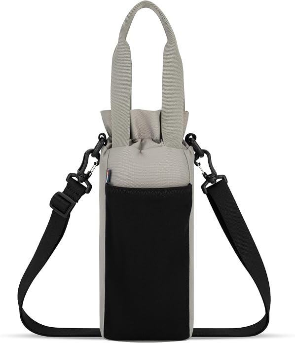 Sherpani Izzie, Water Bottle Crossbody, 32oz Bottle Carrier Bag | Bottle Holder Sling with Phone Pocket, Cross Body Drink Carrier Men Women, RFID Protection for Hiking Camping, Travel Gift - Image 5
