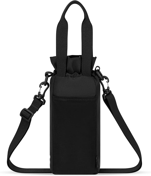 Sherpani Izzie, Water Bottle Crossbody, 32oz Bottle Carrier Bag | Bottle Holder Sling with Phone Pocket, Cross Body Drink Carrier Men Women, RFID Protection for Hiking Camping, Travel Gift - Image 6