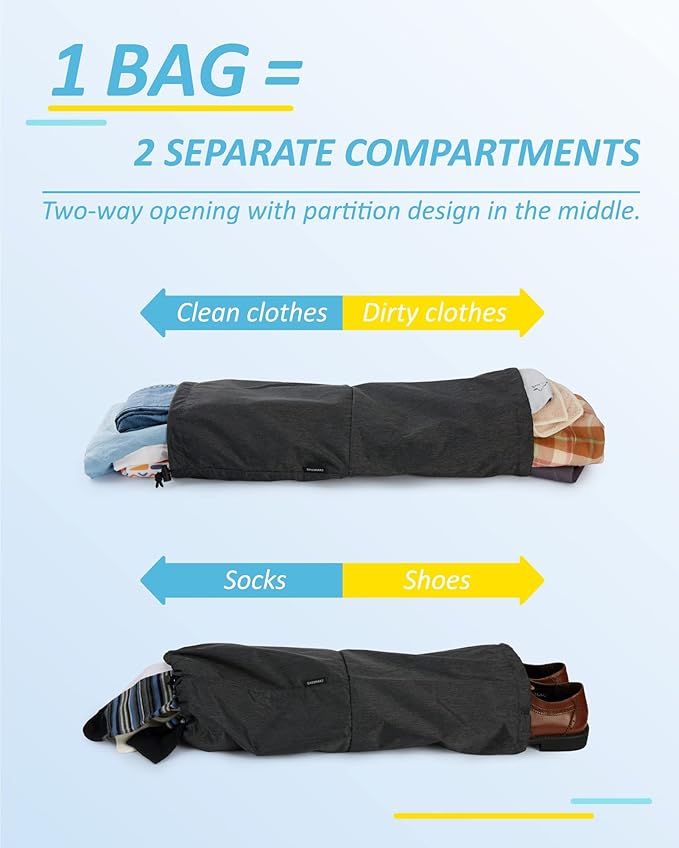 BAGSMART 6 Set /4 Set/2 Set Compression Packing Cubes for Travel, Lightweight Luggage Organizer Bags, Durable Space Saver Bags Travel Essentials - Image 2