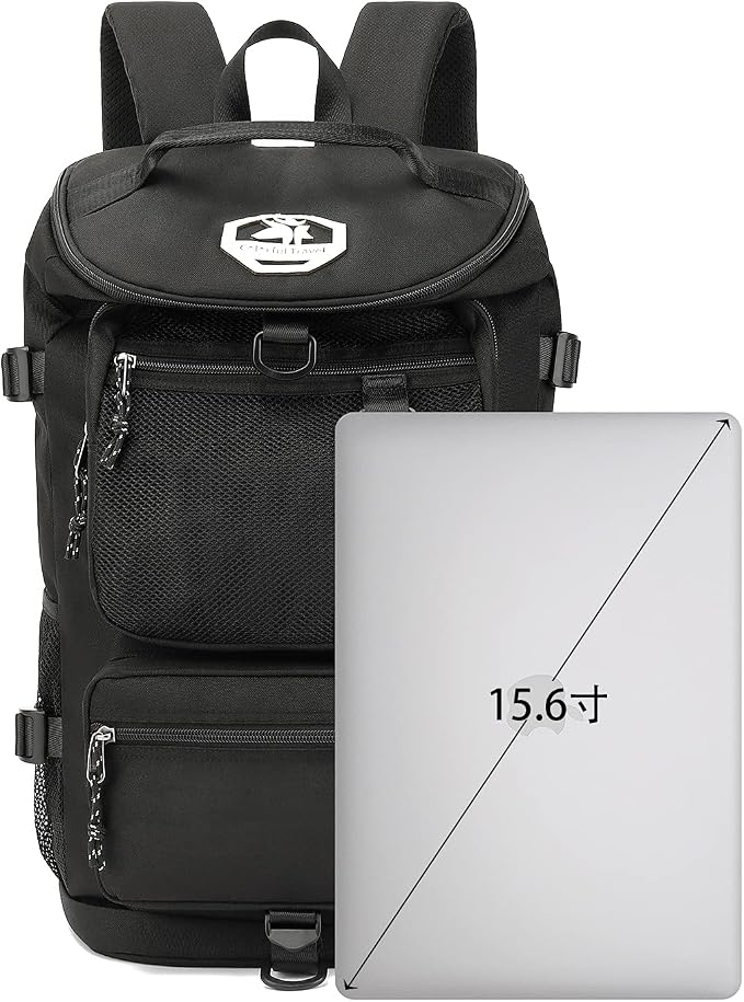 Kalesi Gym Duffle Bag Backpack 4-Way Waterproof with Shoes Compartment for travel Sport Hiking laptop (Black) - Image 3