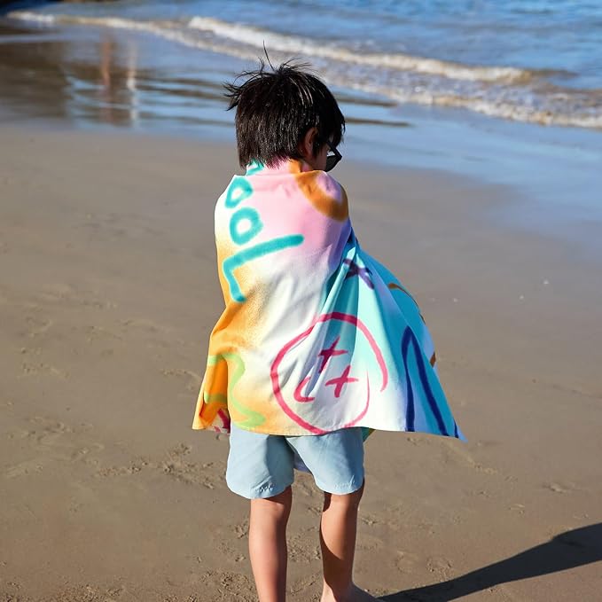 Dock & Bay Quick Drying Towel - for Sports & Gym - Compact, Lightweight - 100% Recycled - Includes Bag - Sand to Streets, Medium (130x70cm, 51x27) - Image 8
