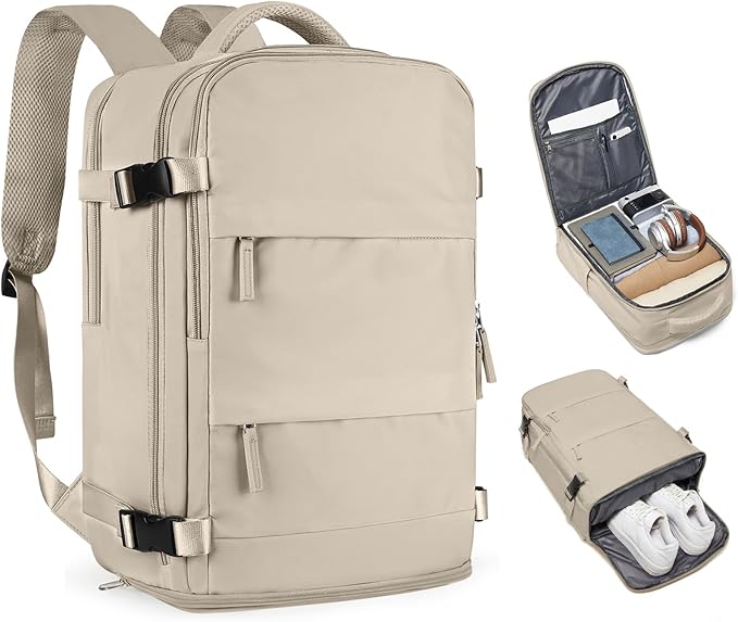 coofay Travel Backpack For Women Men Airline Approved Carry On Backpack Flight Approved Waterproof Sports Luggage Backpack Casual Daypack Small Hiking Backpack by coofay