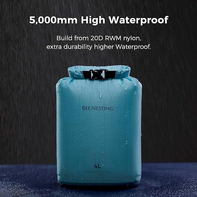 Bee Nesting Waterproof Dry Bag Lightweight Dry Sack Marine Dry Bags Suitable for swimming,kayaking,rafting boating, surfing, outdoor travel, mountaineering,hiking - Image 2