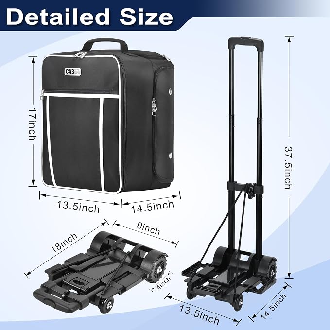 CAB55 Golf Trunk Organizer with 4 Wheels, 2 Layer Waterproof Car Golf Organizer with Separate Ventilated Compartment for 2 Pair Shoes, Golf Trunk Storage for Clothes, Accessories, Golf Gifts - Image 6