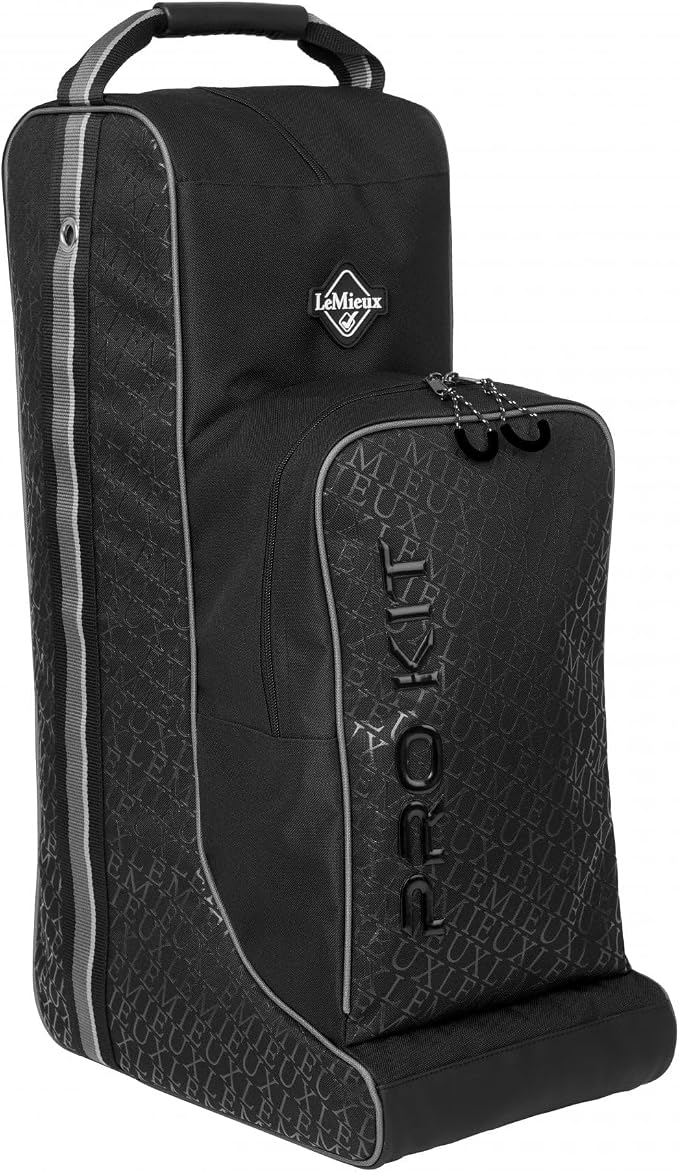 LeMieux Elite Pro Boot & Hat Bag Black by LeMieux