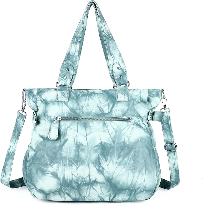 Angelkiss Purses Handbags for Women PU Tote Satchel Bags for Women Pockets Shoulder Bags… | PU - Image 8