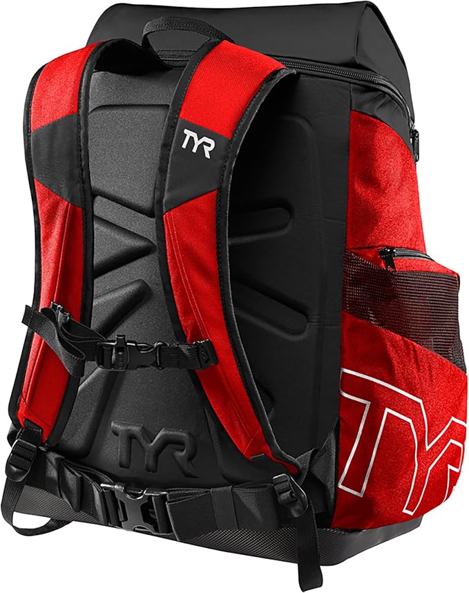 Alliance Backpack TYR Wet/Dry Athletic Gym and Pool Bag for Men and Women - Separate Wet/Dry Compartments, 45L Capacity, Ergonomic, Water-Resistant - Available in Team Colors - Image 2