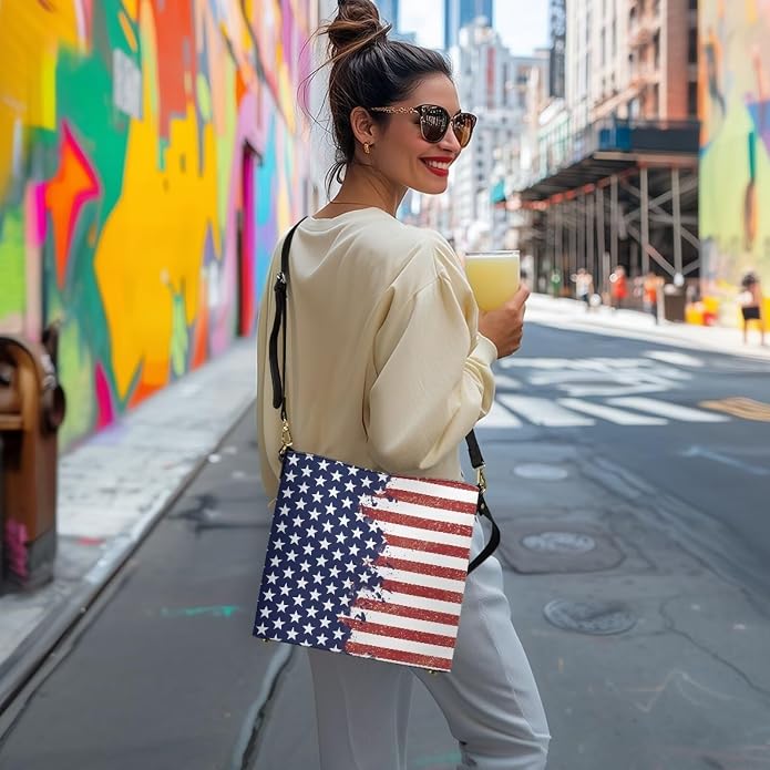 HUGS IDEA Boho Bags for Women Leather Handbag Shoulder Bucket Crossbody Purse - Image 2