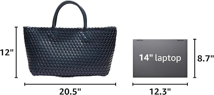 Woven Bag Shopper Bag Travel Handbags and Purses Women Tote Bag Large Capacity Shoulder Fashion Bags - Image 3