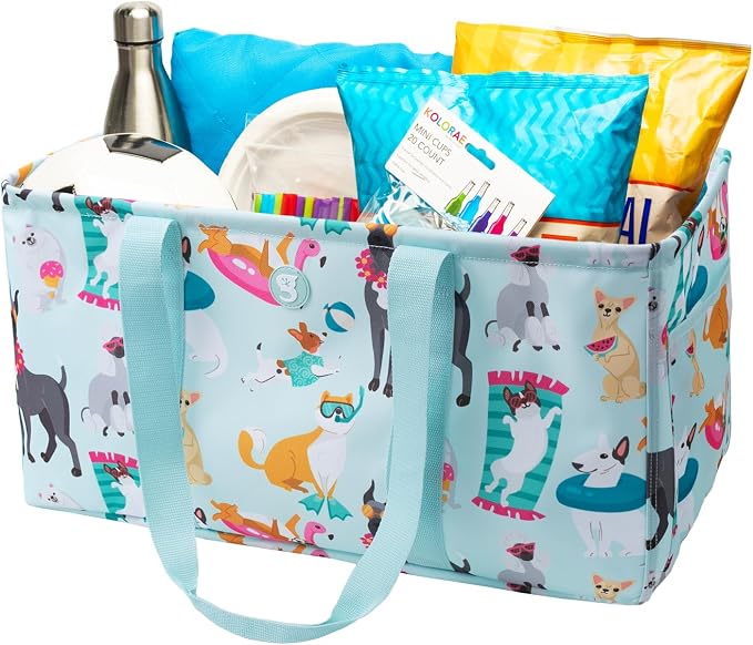 geckobrands Large Utility Tote - Durable Multipurpose Bag for Beach, Travel, Shopping & Outdoor Activities - Image 3