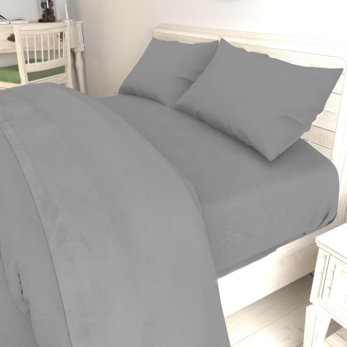 Jay Franco Sheet Set with Fitted, Flat Sheets & Pillow Cover - Ultra-Soft Bedding with Pillowcase for Room Decor, Beige - Nightmare Before Christmas, 4 Piece Queen - Image 7