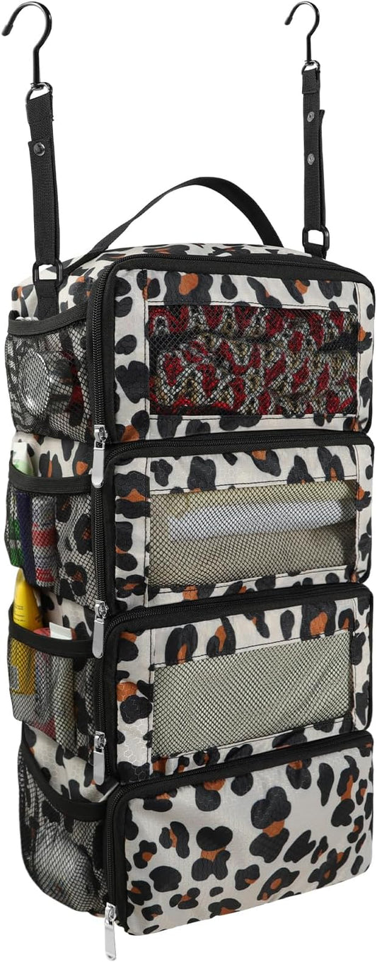 Olosar Suitcase Organizer, Travel Luggage Organizer Portable Hanging Travel Shelves Collapsible Hanging Packing Cubes for Carry on Suitcase by Unknown
