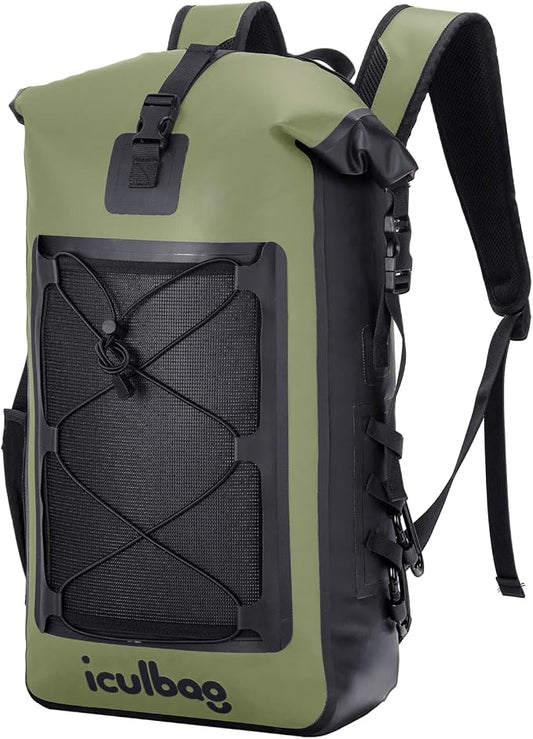 Dry Bags Waterproof Backpack for Women Men Travel Dry Bag Backpack Warterproof Bag for Kayaking Beach Boating 30L/40L by iculbag