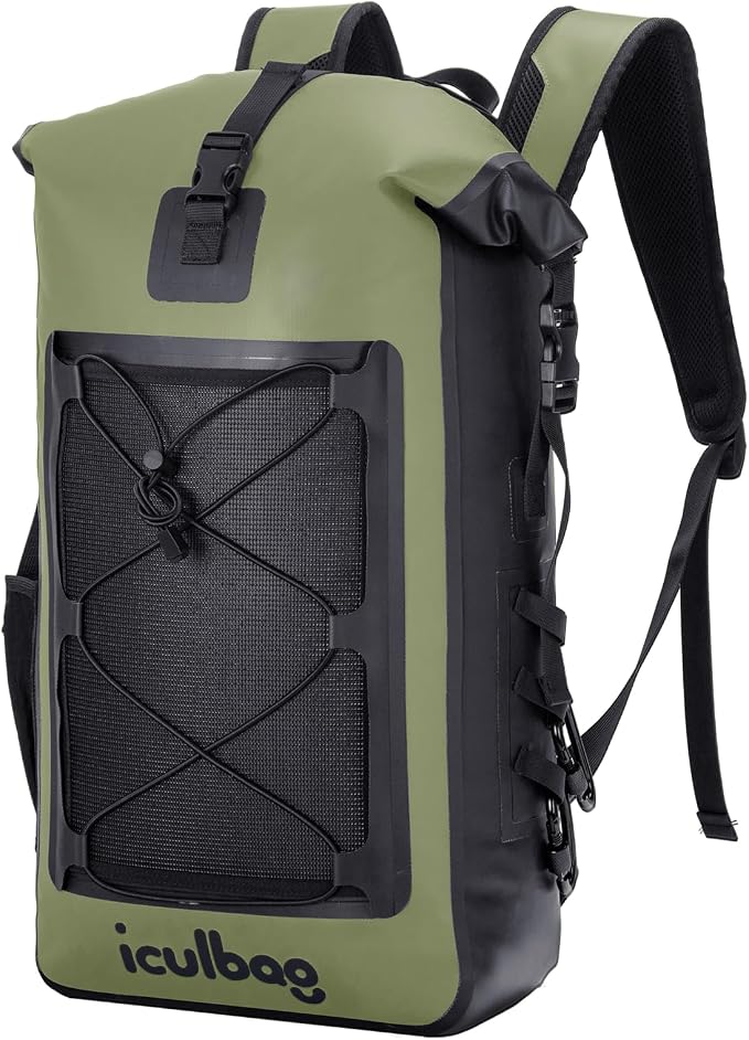 Dry Bags Waterproof Backpack for Women Men Travel Dry Bag Backpack Warterproof Bag for Kayaking Beach Boating 30L/40L by iculbag