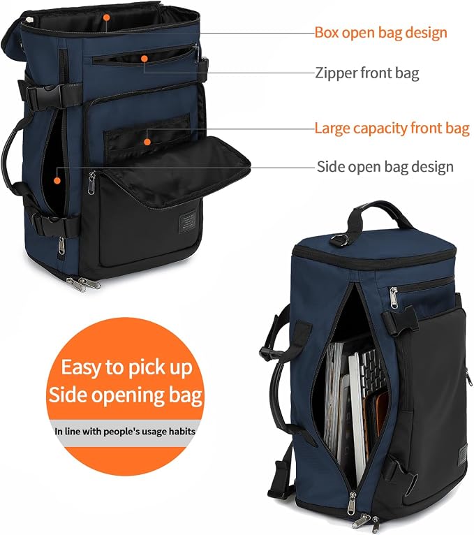 Kalesi Gym Duffle Bag Backpack 4-Way Waterproof with Shoes Compartment for travel Sport Hiking laptop - Image 7