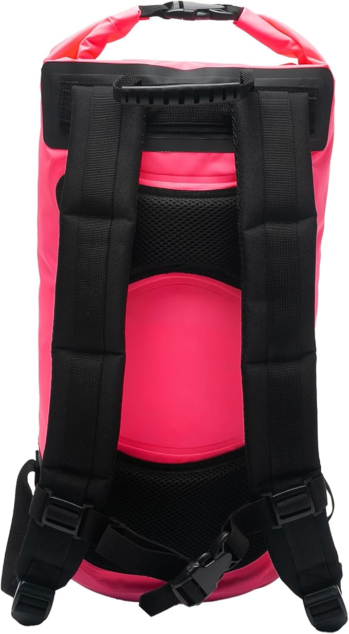 geckobrands Hydroner 20L Waterproof Dry Bag Backpack – Lightweight Roll-Top Bag with Clear Phone Pouch for Outdoor Activities - Image 3