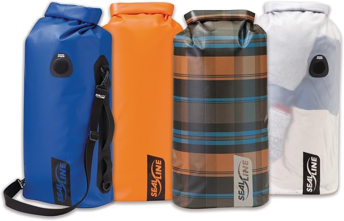 SealLine Discovery Waterproof Dry Bag, Orange, 10-Liter - Image 2