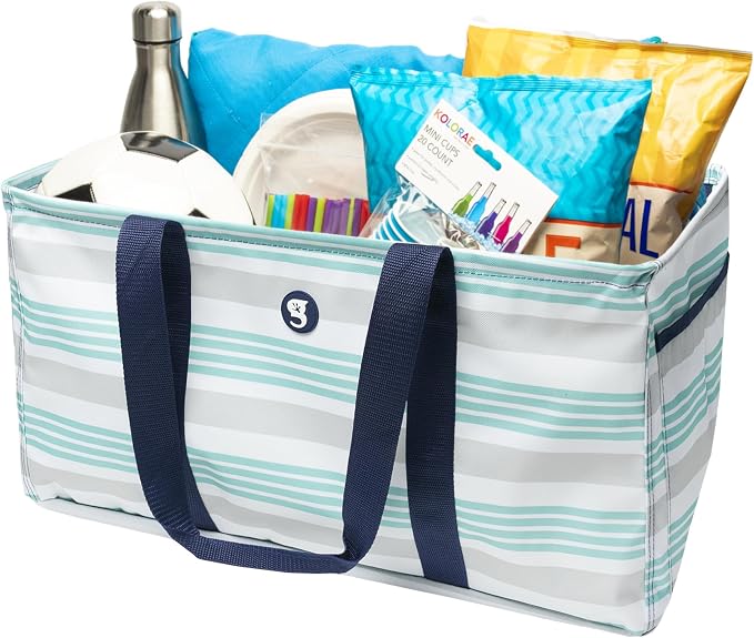geckobrands Large Utility Tote - Durable Multipurpose Bag for Beach, Travel, Shopping & Outdoor Activities - Image 3