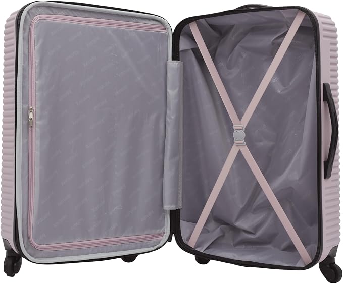 kensie Women's Hillsboro Luggage & Travel Bags Set, Burnished Lilac, 4 Piece Set - Image 5