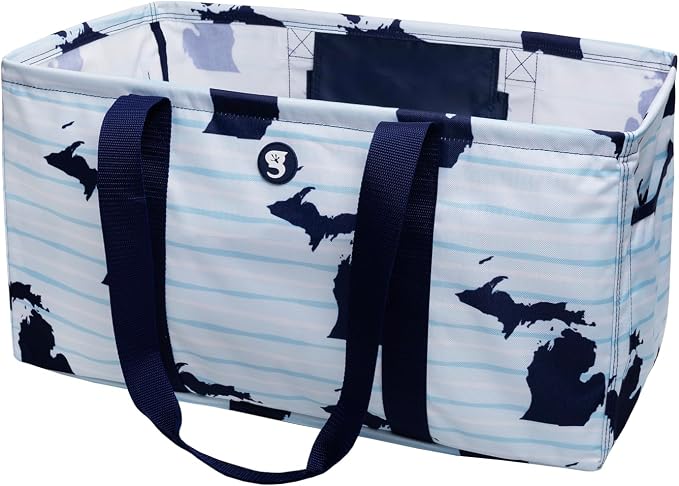 geckobrands Large Utility Tote - Durable Multipurpose Bag for Beach, Travel, Shopping & Outdoor Activities by geckobrands