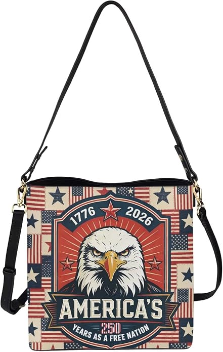 HUGS IDEA Boho Bags for Women Leather Handbag Shoulder Bucket Crossbody Purse - Image 5