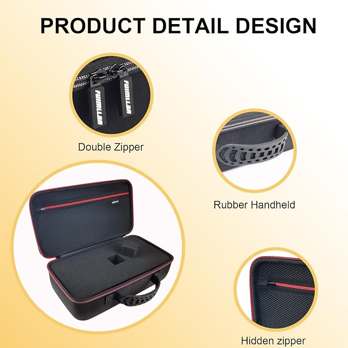 Hard Storage Case with Customizable Foam Insert - Protective EVA Case for Cameras, Gaming Consoles, Precision Instruments and Stethoscopes - Image 5