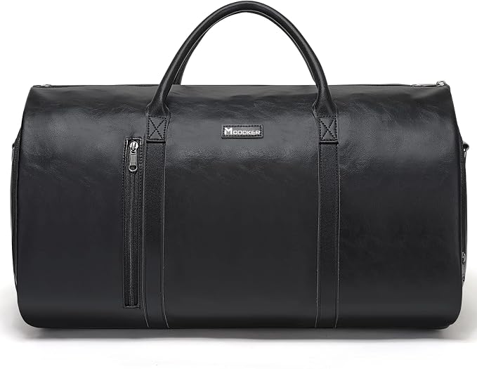Convertible Garment Bag, Carry-On Suit Bag with Shoulder Strap | 2-in-1 lightweight garment travel bag for men and women, suit bag with shoulder strap for weekend getaways by Modoker