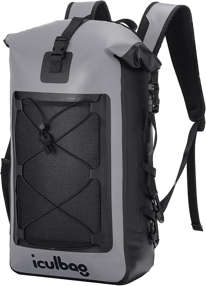 Dry Bags Waterproof Backpack for Women Men Travel Dry Bag Backpack Warterproof Bag for Kayaking Beach Boating 30L/40L by iculbag