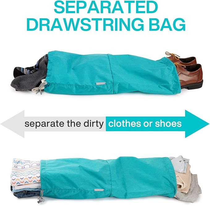BAGSMART 6 Set /4 Set/2 Set Compression Packing Cubes for Travel, Lightweight Luggage Organizer Bags, Durable Space Saver Bags Travel Essentials - Image 5