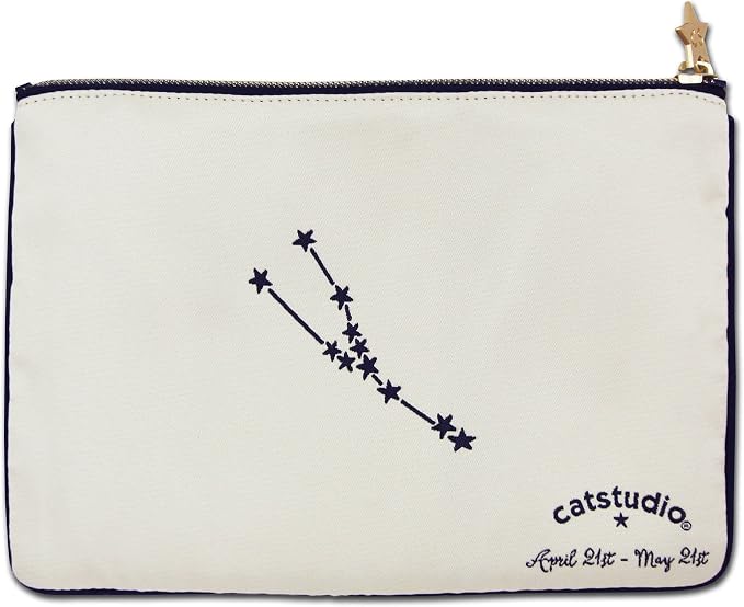 Catstudio Astrology Zipper Pouch, 5x7 Travel Toiletry Bag, Makeup Bag, Dog Treat Pouch, or Travel Purse - Image 2