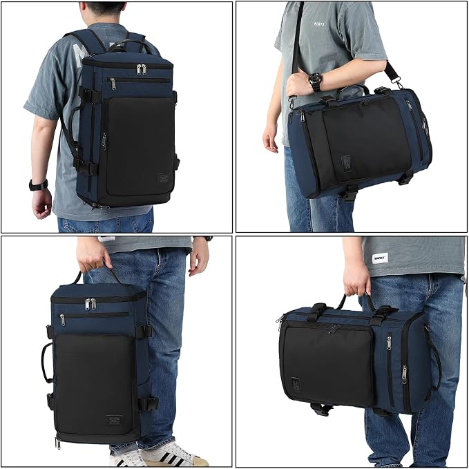 Kalesi Gym Duffle Bag Backpack 4-Way Waterproof with Shoes Compartment for travel Sport Hiking laptop - Image 4