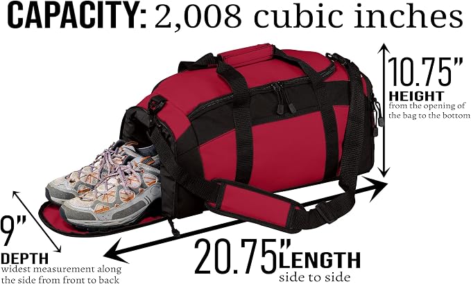 Personalized Weightlifting Duffel Bag – Custom Gym Bag with Name & Logo – Heavy Duty Workout Bag for Men & Women – Lifting, Powerlifting, Bodybuilding Training Gear - Image 2