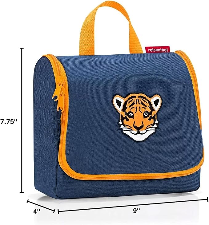 reisenthel Toiletbag Kids, Hanging Travel Toiletry Organizer Kids, Tiger Navy - Image 5