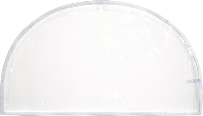 Clear Vinyl Shoulder Covers Closet Suit Protects Storage Home Decor Set of 12, 12"H x 22"W x 2"D - Image 5