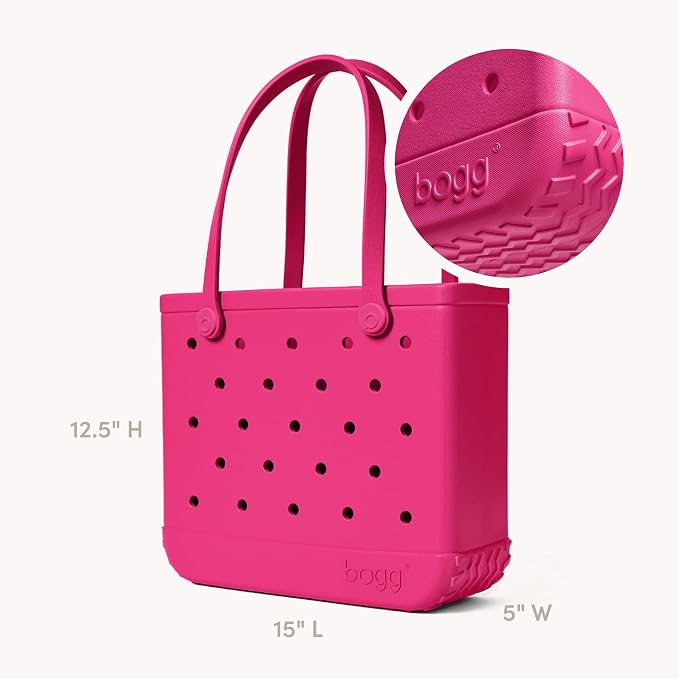 BOGG BAG Medium Tote – 15” x 12.5” x 5” – Durable, Washable, Tip-proof – Beach, Pool, Boat, Work, Sports - Image 3
