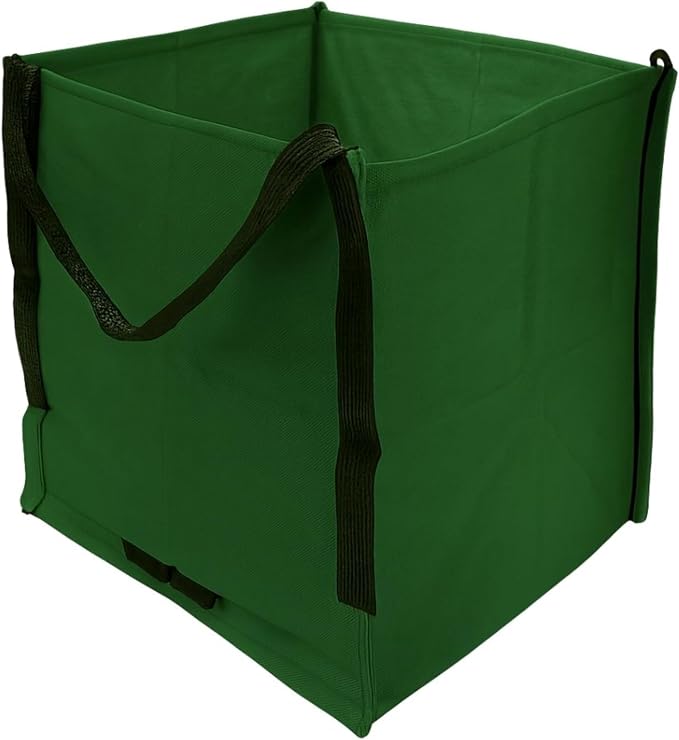 DURASACK Heavy Duty Storage Tote Bag 22-Gallon, Green | Rugged Woven Polypropylene Moving Bag, Reusable Self-Standing Design, Holds up to 500 Pounds by DURASACK