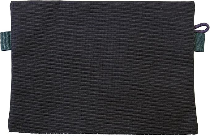 Topo Designs Accessory Bags, Travel Organizer Accessories for Smaller Items, Durable Storage Pouch, 3 Sizes, Fully Lined Pack Cloth (Medium, Black/Grid) - Image 2