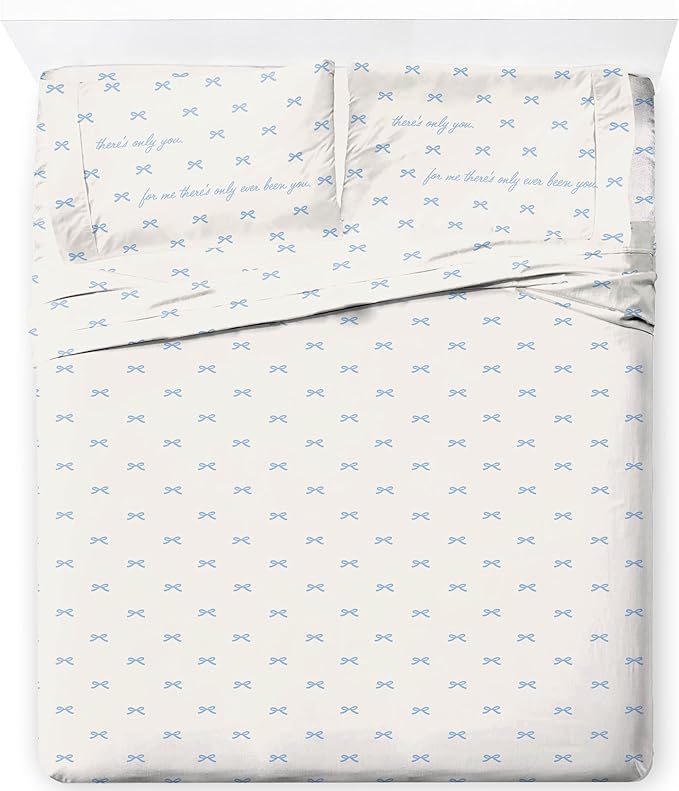 Jay Franco Sheet Set with Fitted, Flat Sheets & Pillow Cover - Ultra-Soft Bedding with Pillowcase for Room Decor, Beige - The Summer I Turned Pretty, 4 Piece Queen by JayFranco