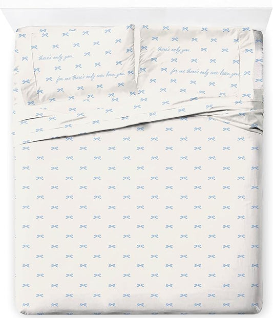 Jay Franco Sheet Set with Fitted, Flat Sheets & Pillow Cover - Ultra-Soft Bedding with Pillowcase for Room Decor, Beige - The Summer I Turned Pretty, 4 Piece Queen by JayFranco