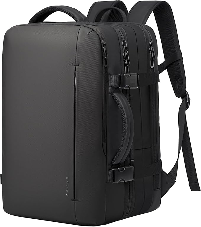 BANGE 35L Men's Expandable Laptop Backpack for 17.3Inch Laptop, Carry On Backpack Fits Under Seat Airline Approved, Personal Item Travel Bag for Men… by BANGE