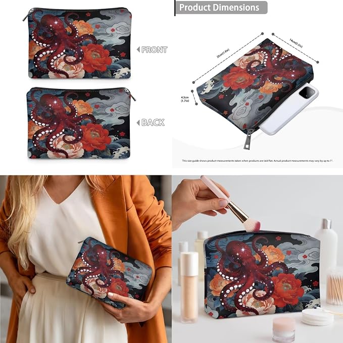 Women Purse Handbags Wallet Sets Leather Shoulder Tote Bag for Women,Top Handle Purse with Wrist Wallet Bag - Image 5
