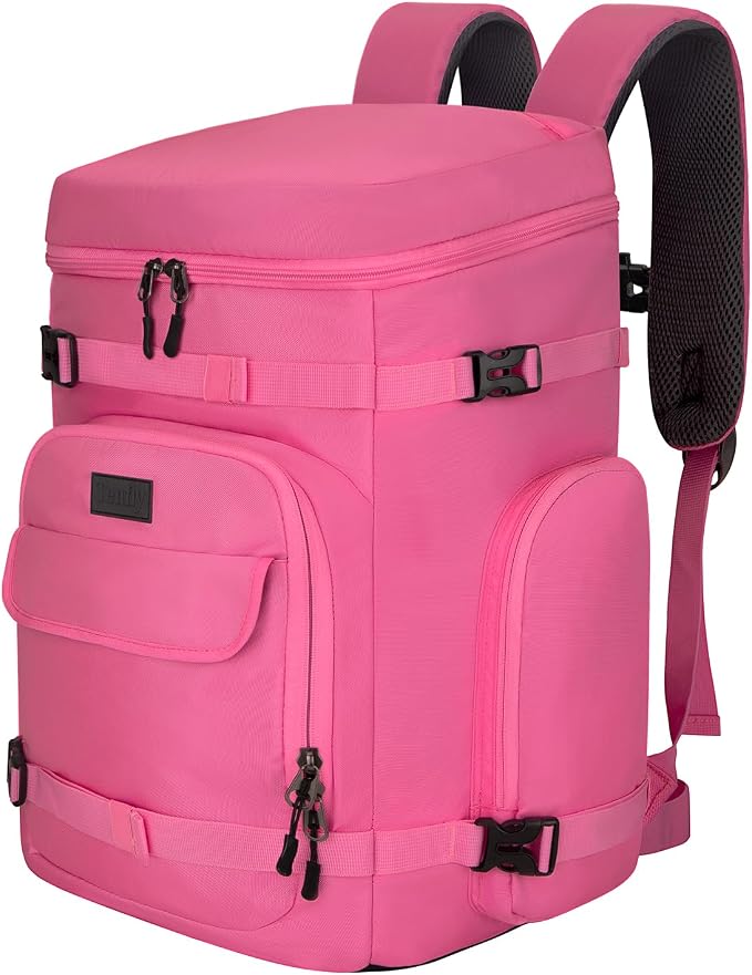 65L Waterproof Ski Boot Bag, Heavy Duty Snowboard Backpack for Helmet Goggles Gear, Air Travel Winter Sports Bag by Unknown