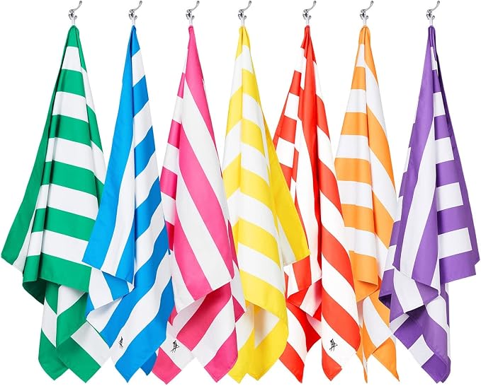 Dock & Bay Beach Towel - Quick Dry, Sand Free - Compact, Lightweight - 100% Recycled - Includes Bag - Cabana - Phi Phi Pink - Extra Large (200x90cm, 78x35) - Image 8