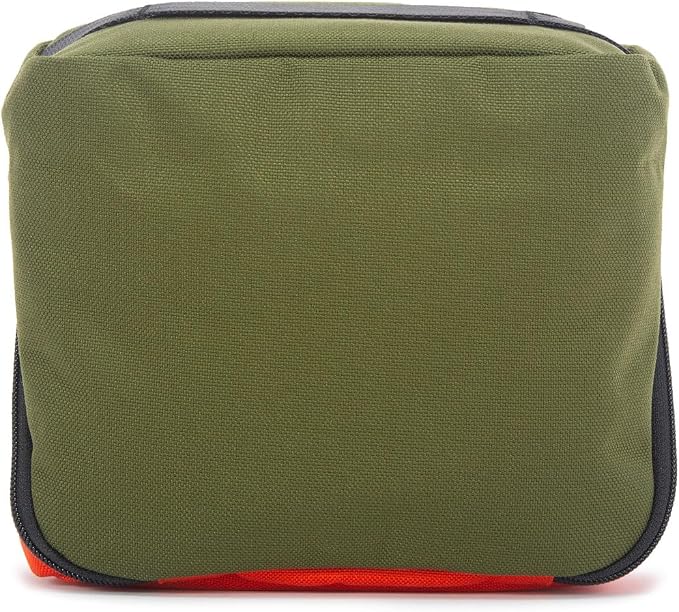 Manhattan Portage Newtown Toiletry Case Water Resistant Made with1000D Cordura For Everyday Use (Orange/Olive) - Image 5