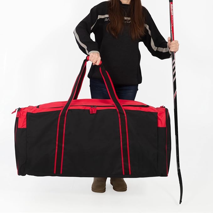Jetstream Heavy Duty Multi Pocket Durable Sports Gym Equipment Travel Duffel Bag - Image 3