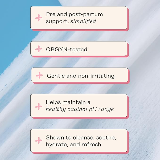 The Honey Pot Company - Soothing Witch Hazel Feminine & Hemorrhoid Wipes - Postpartum Essentials - Pregnancy Must Haves - Ph Balanced - Flushable Hemorrhoid Treatment - Fill Post Partum Kit - 20ct