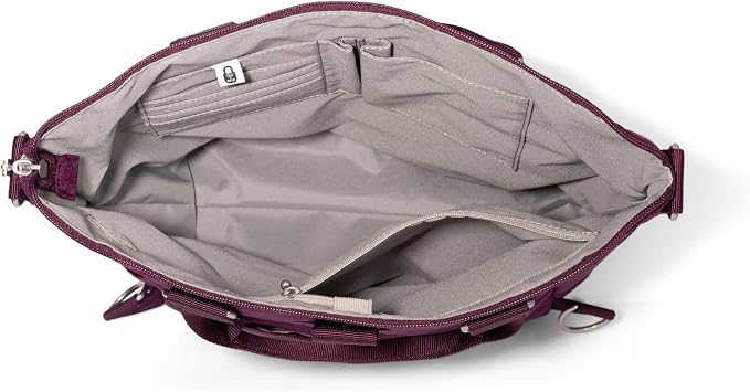 Baggallini All Set 3 in 1 Tote Backpack - 15"x10.5" Lightweight Travel Bag w/RFID Phone Wristlet - Image 10