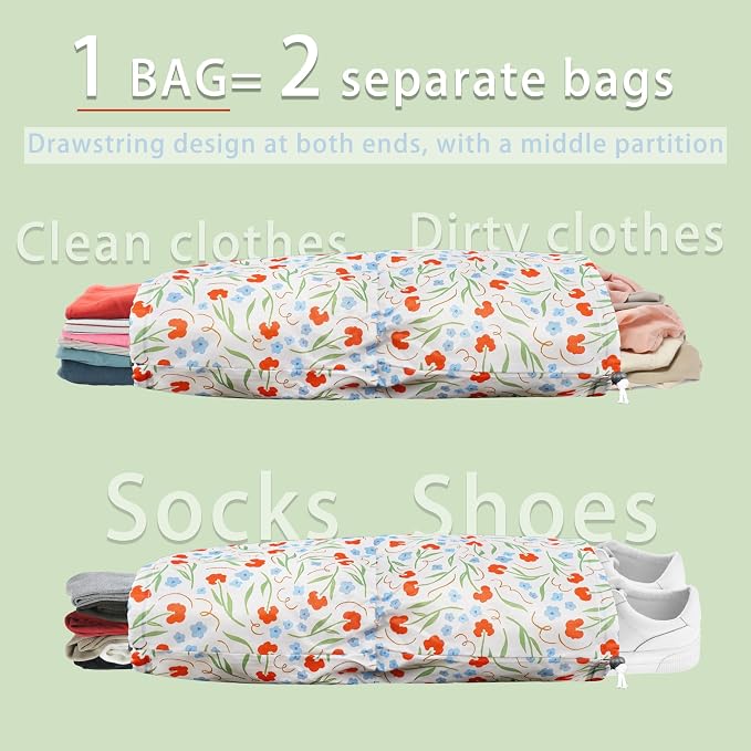 7 Pcs Compression Packing Cubes for Travel Luggage, Lightweight Suitcase Organizer Bags Set, Compression Packaging Cube for Travel Essentials, Packing Cubes for Carry on Suitcase - Image 6